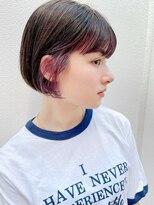 ソト 銀座(soto.)&nbsp;ハイライトカラー/くびれヘア/レイヤーパーマ/ミニボブ[銀座]