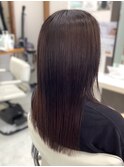 ロングのストレート