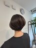 似合わせカット＋オーガニックグレイカラー