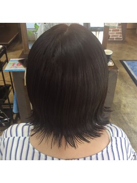 ヘアー ステージ ギヴ HAIR STAGE Give 弁天町店 アッシュクールボブ