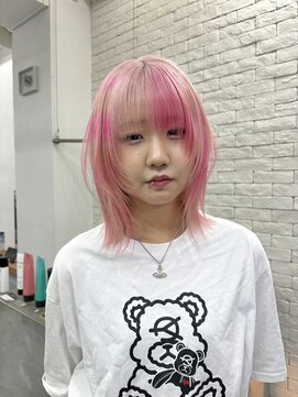 ブレス(bless) ホワイトピンク/デザインカラー