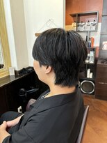 シャンプーボーイアネックス(SHAMPOO BOY Annex)&nbsp;メンズウルフ　センターパート　佐世保