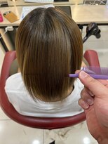 フェイス 伊勢原(FACE。)&nbsp;ブリーチ毛でも髪質改善ストレート