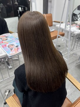 サロンドミルク 新百合ヶ丘店(salon de MiLK) ★ココアブラウンナチュラルブラウン暗めカラーデザインカラー