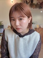 ディッセンバー 伊勢崎(December)&nbsp;切りっぱなしボブ/ミニボブ/丸くないボブ/ヘーゼルベージュ