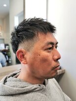 ドゥージングヘアースクラッチ(Dozing Hair Scratch)&nbsp;ベリーショートツーブロック