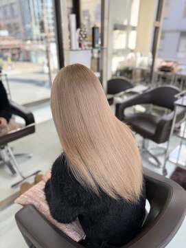 【ハイトーン×髪質改善】