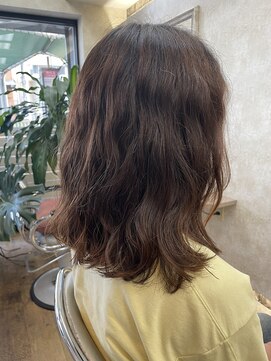 ヘアアンドメイク アリス(hair&make ALICE produce by COLT) ミディアム　デジタルパーマ