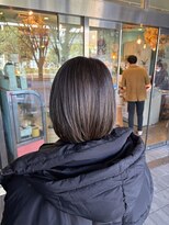 チャプター 千葉ニュータウン中央店(chapter)&nbsp;ボブアッシュオリーブグレージュ