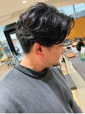 メンズパーマニュアンスパーマシャドウパーマ毛流れパーマ