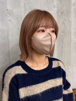 プロッソル 山本店(PROSOL)&nbsp;切りっぱなし外ハネ＆レイヤーでおしゃれボブ！