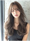 リバースレイヤーパーマ　デザインカラー フェイスフレーミング
