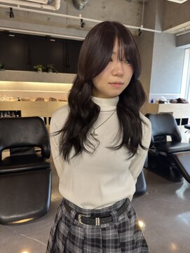 エマノン(EMANON) 福岡天神 ブリーチなしカラー ダブルカラー ラベンダーカラー