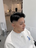 ドラマヘアー(dorama hair)&nbsp;七三スキンフェード