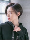 かき上げバング×前下がりショート☆relian表参道