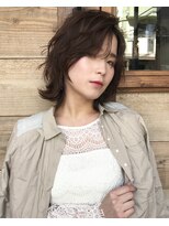 アミュレット バイ サファリ 西荻窪(AMULETTE BY SAFARI)&nbsp;ウルフショート×アッシュブラウン