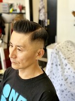 ニュースタ(NEWSTA)&nbsp;side part with skin fade