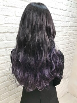 アンククロス 表参道(ANKH CROSS) 【ANKH CROSS表参道】Blue purple×gradation color