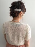お呼ばれパーティーヘアセット編み込み【el CERCA高田馬場】