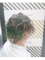 バーバーバー 都賀(BARBER-BAR)&nbsp;メッシュパーマ