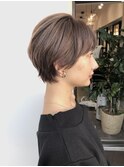 劇的before after! 後ろ姿も可愛いモテショート