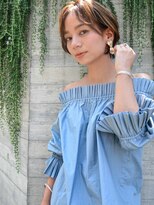 カンナ(Canna)&nbsp;ショート/センターパート前髪/イルミナカラー/髪質改善/30代40代