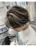 【男性限定】カット＋ハイライト＋カラー＋TR/13980 新規男性不可