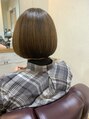 チアー ヘアリラクゼーション 富雄店(cheer HAIR RELAXATION) ショートボブ/艶髪/髪質改善/髪質改善トリートメント/白髪