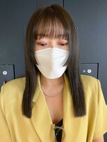 アイティーバイアルバム 藤沢店(IT by ALBUM)&nbsp;ステップカット_グレージュカラーボブウルフ_ba400562