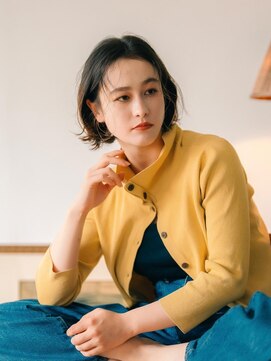 アグ ヘアー ラーク 三島本町タワー店(Agu hair lark) 《Agu hair》ショートボブ　ニュアンスバング3