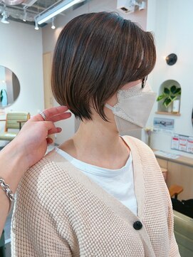 ロウバイレボ 柏(lou by revo) ショートボブ/ミニボブ/マッシュ/切りっぱなし/柏駅