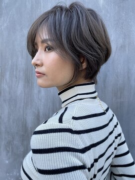 サンド 池袋(sand) イメチェン/ショート/ショートボブ/グレージュ/アッシュ
