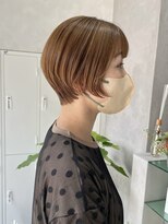 ジーナ 神戸 三田駅前(Zina)&nbsp;ショートヘア/コンパクトショート/ハンサムショート