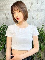 シー バイ ロンド 新宿(Sea by Lond)&nbsp;黒髪×くらげヘアー[小顔/ココアベージュ/オリーブグレー]