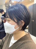 エトネ ヘアーサロン 仙台駅前(eTONe hair salon) 20代 30代 伸ばしかけショートボブ