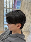 毛流れセンターパート