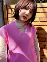 ロロ(ro-ro) 【恵比寿roro】外ハネボブ×ベージュカラー