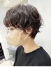 【NEW髪!!質改善】カラー+パーマ+カット+コアミートリートメント¥17050