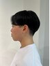 【似合わせ×朝ラク】メンズカット+前髪ストレート＋トリートメント