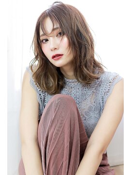 ラフィスヘアー シーマ 静岡店(La fith hair cima) 【La fith】 トレンド×ミディアムスタイル
