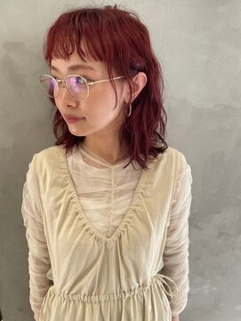 アムアム(amu_amu) 透明感抜群外国人風カラー★カット＋イルミナカラー＋うる艶TR