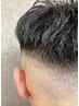 【メンズ限定】　メンズカット＋ダメージレス縮毛矯正＋ベットマッサージ