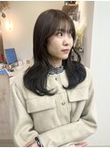 韓国くびれヘア/オリーブグレージュ