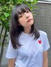 【6月限定】カット＋髪質改善縮毛矯正(ケアトリートメント付)２９％オフ