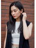 顔周り縮毛矯正or顔周りストレート+トリートメント　13,200円