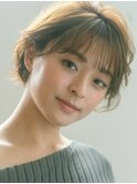 【emu井上信洋】大人かわいい抜け感パーマショート【エミュ】