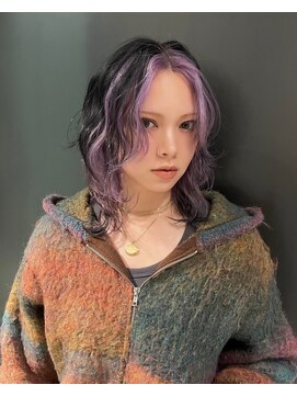 ヌル 表参道本店(Null) インナーカラー/デザインカラー/ブリーチカラー/表参道/原宿