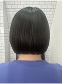 40代からの艶ボブストレート(中区紙屋町)