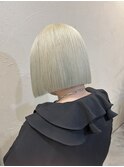 切りっぱなしボブ