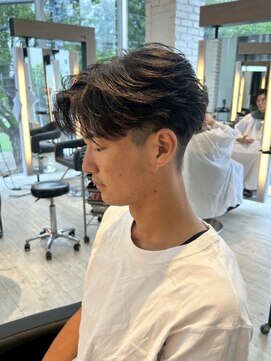 インク サカエ(inq sakae) メンズカット/ニュアンスパーマ/フェザーパーマ/毛流れパーマ